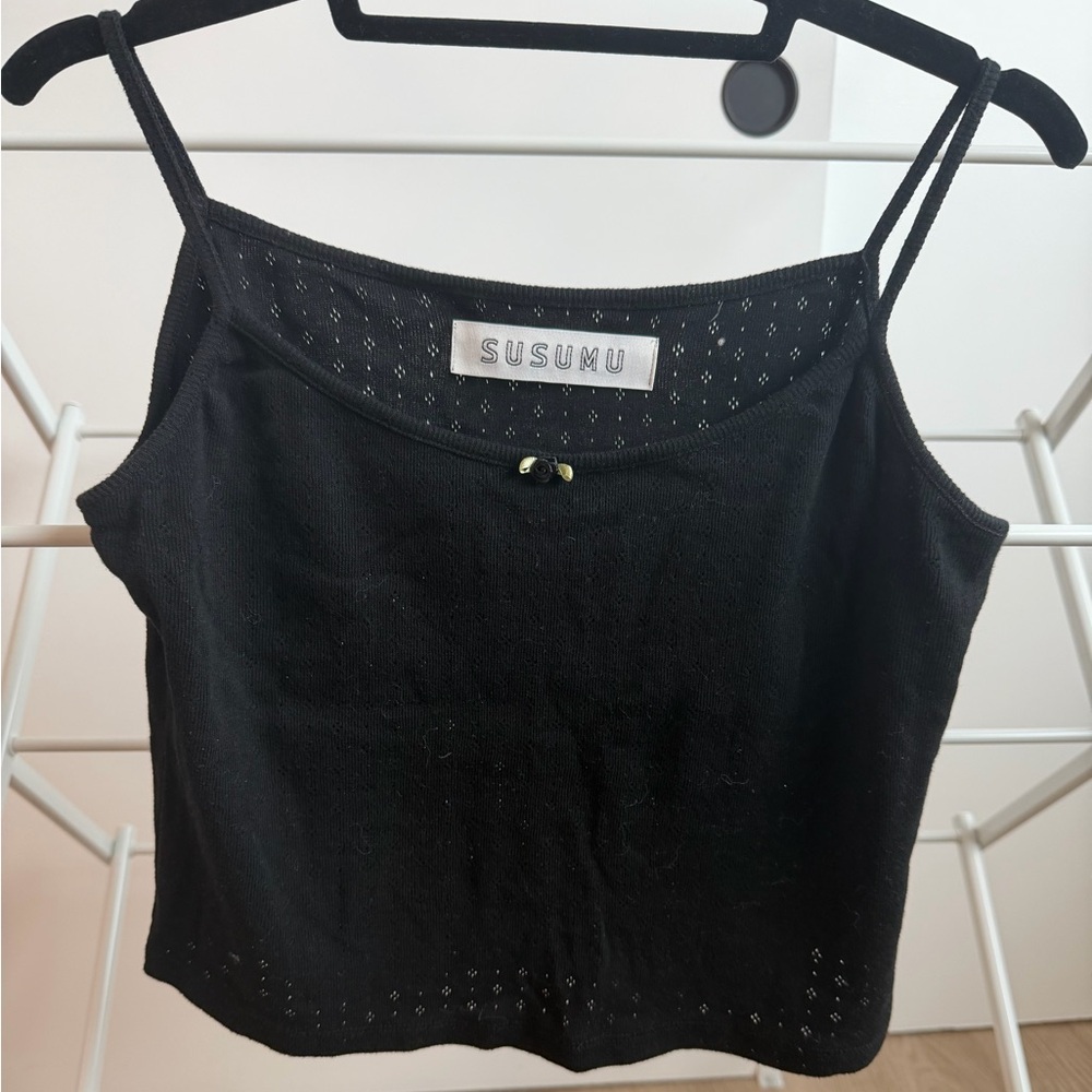 Black Women's Camisole Top